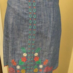 Talbots A-Line floral women’s skirt